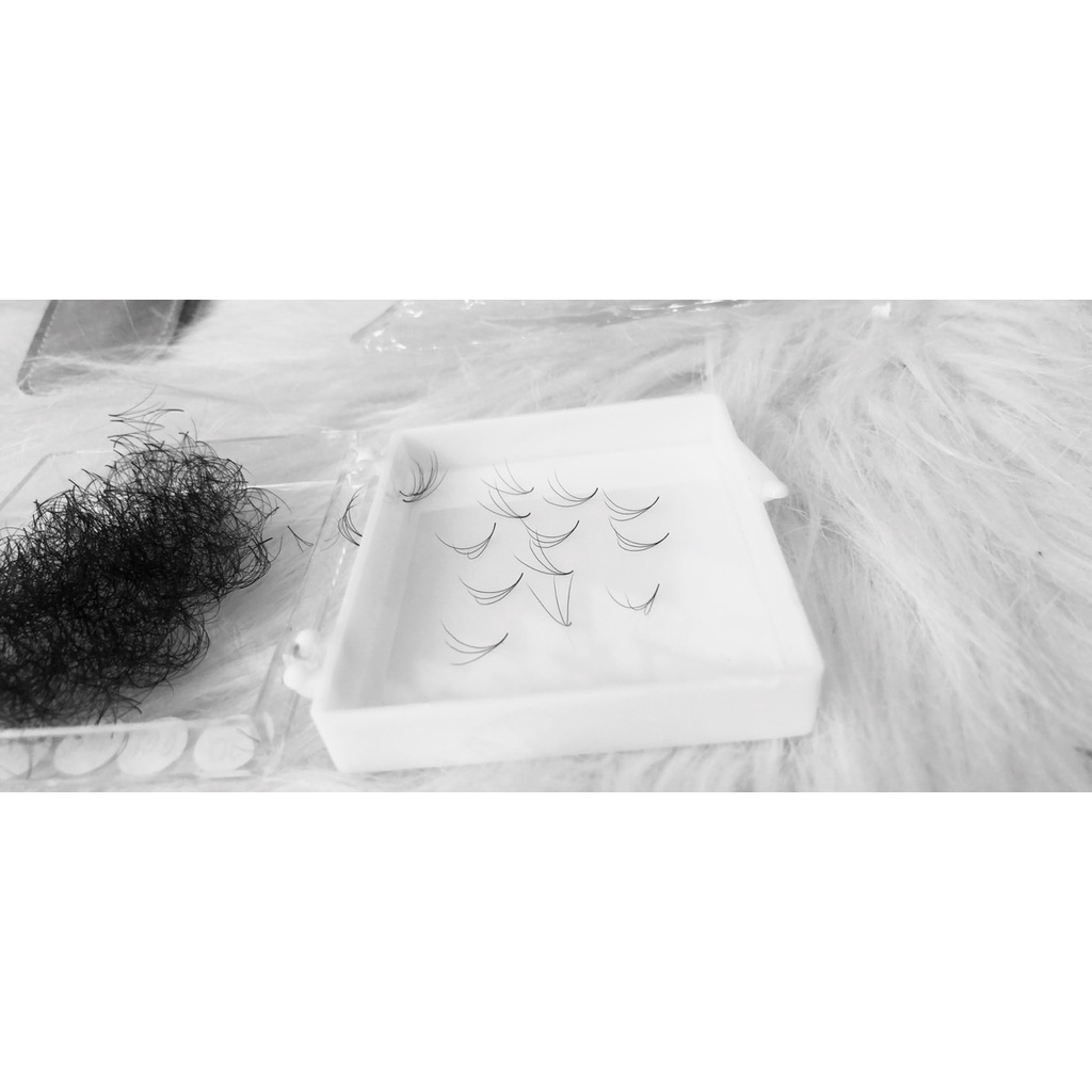 Mi fan 3D, Mi volume 3D 0.07. hộp 500 fan_MI FAN_DỤNG CỤ NỐI MI_THÚY HÀ