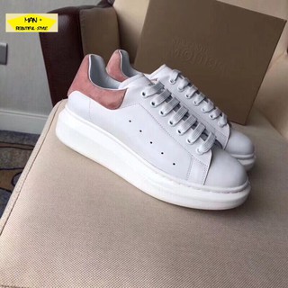 Giày thể thao cá tính ALEXANDER McQUEEN gót hồng (Fullbox)