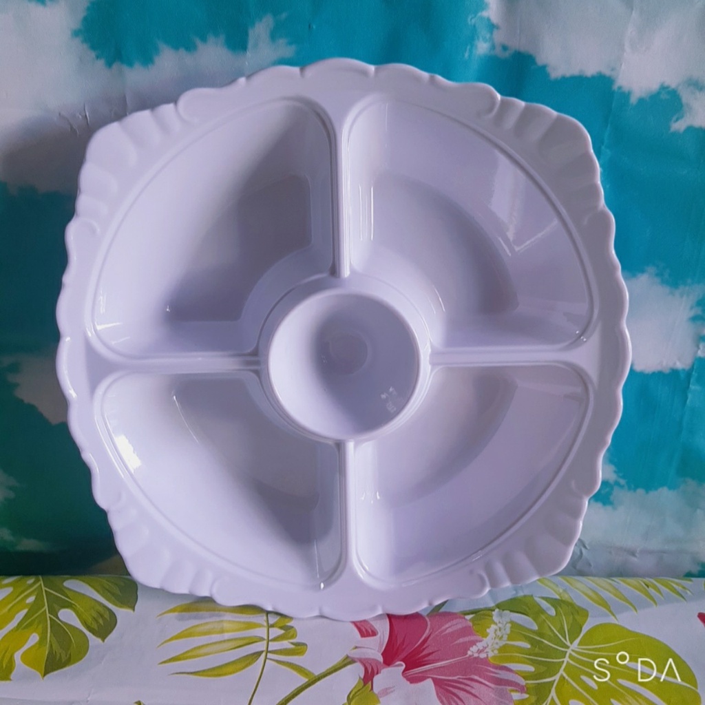 Khay lẩu có 5 ngăn Tiện Dụng KHL02