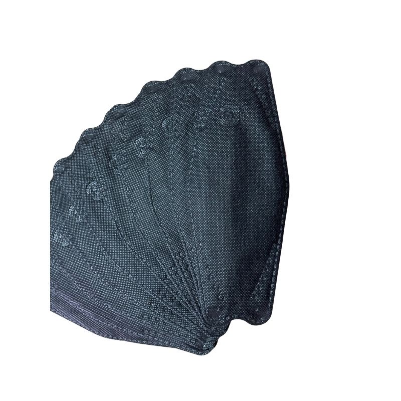 Set 10 Chiếc Khẩu Trang 4D KF94 Đồng Giá 9K Thương Hiệu KHUYẾN ANH Kháng Khuẩn, Chống Bụi Mịn Hàng Cao Cấp - Màu Đen