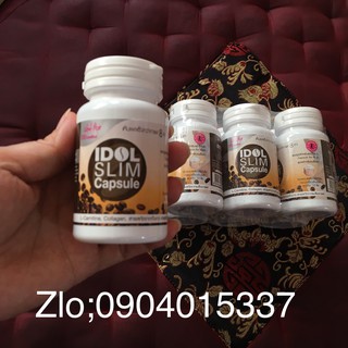 idol slim capsule dạng viên màu trắng siêu giảm cân