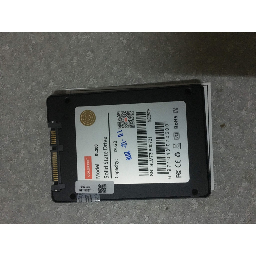 SSD 120G Colorful chính hãng bảo hành 36 tháng