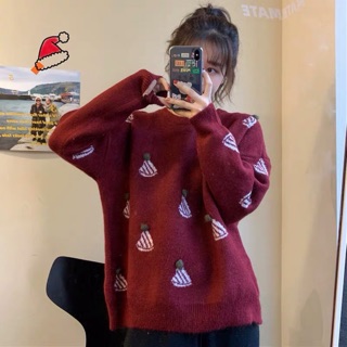 [ORDER] Áo len hình cây thông Ulzzang