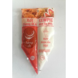 [100g] Tương ớt & Xốt mayo Món Ăn Việt [VN] KEWPIE Chilli & Mayonnaise Sauce (btn-hk)