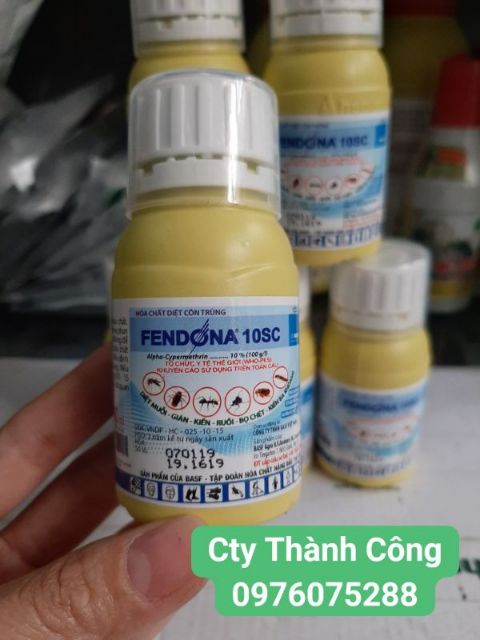 Thuốc diệt côn trùng Fendona10SC không mùi hàng cao cấp của Đức 50ml