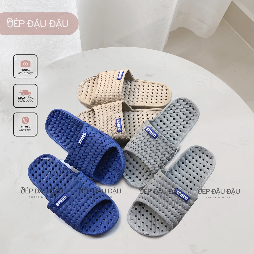 [ ẢNH THẬT ] Dép lỗ đi trong nhà văn phòng toilet