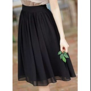 Chân váy voan xếp li 2 lớp(loại ngắn và dài)