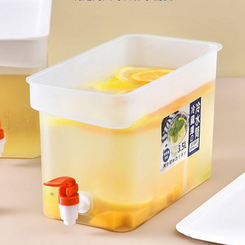 Ấm Trà Lạnh Mùa Hè Thanh Lịch Dễ Lau Chùi Và Xoay PP Tươi Mát Có Vòi Rót