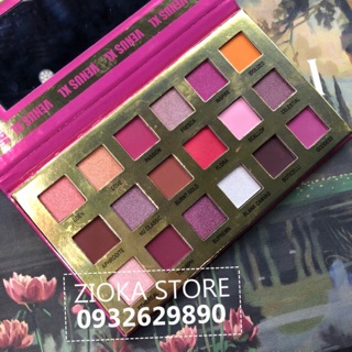 Bảng phấn mắt nhũ lì 18 ô venus xl
