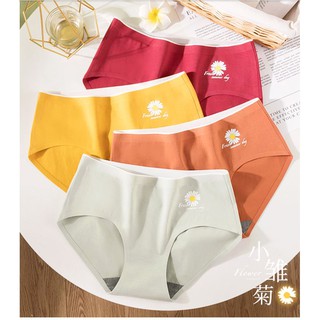 Quần Lót Nữ Hoa Cúc Kháng Khuẩn, Quần Sịp Nữ Cotton Thoáng Mát