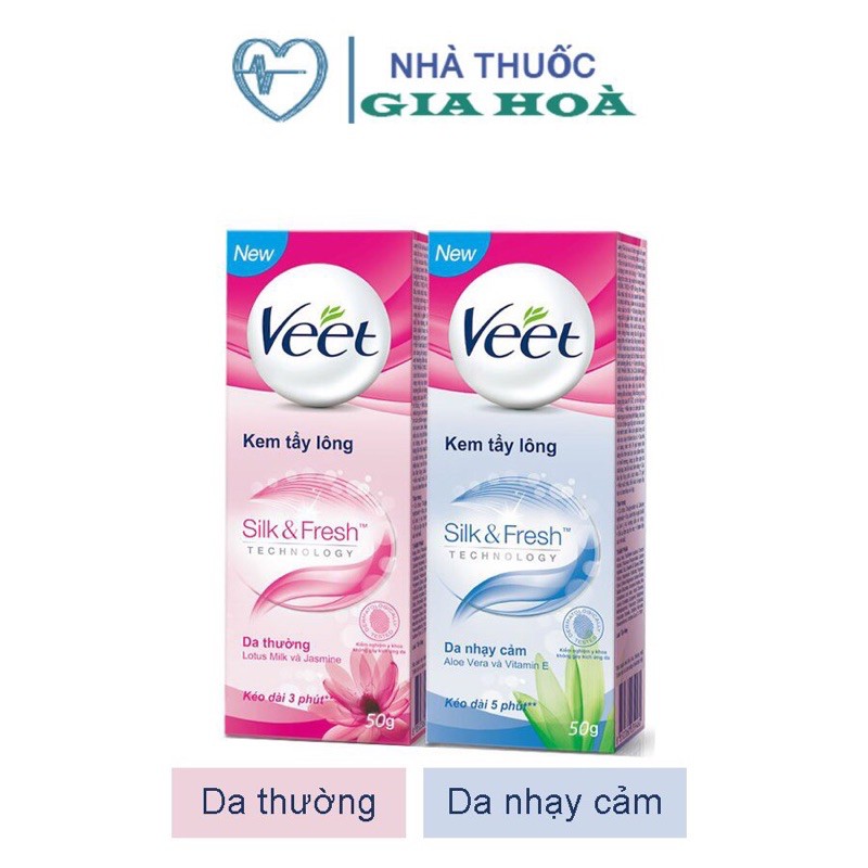 Kem tẩy lông Veet (Tẩy lông chân, tay, nách, vùng kín, bikini,…)