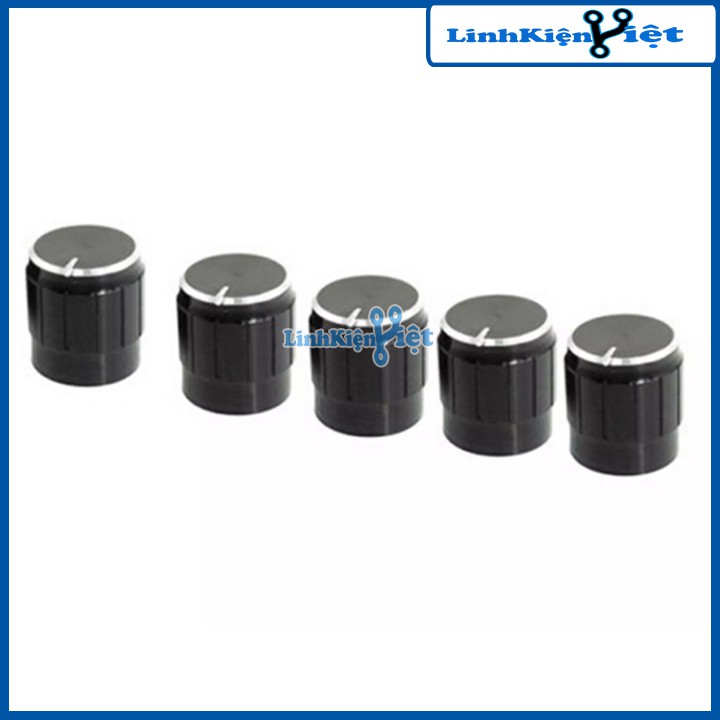 NÚM TRIẾT ÁP-NHÔM ĐEN NT1517 16MM