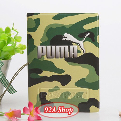 Vỏ hộ chiếu Passport Nam Puma 3D