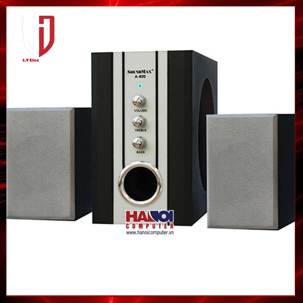 Loa Máy Vi Tính Để Bàn Cao Cấp 2.1 SOUNDMAX A820 Loa Laptop Pc Có Dây
