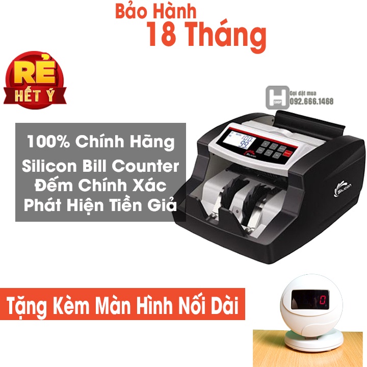 Máy Đếm Tiền Việt Silicon 2700 UV Chính Hãng Đa Năng