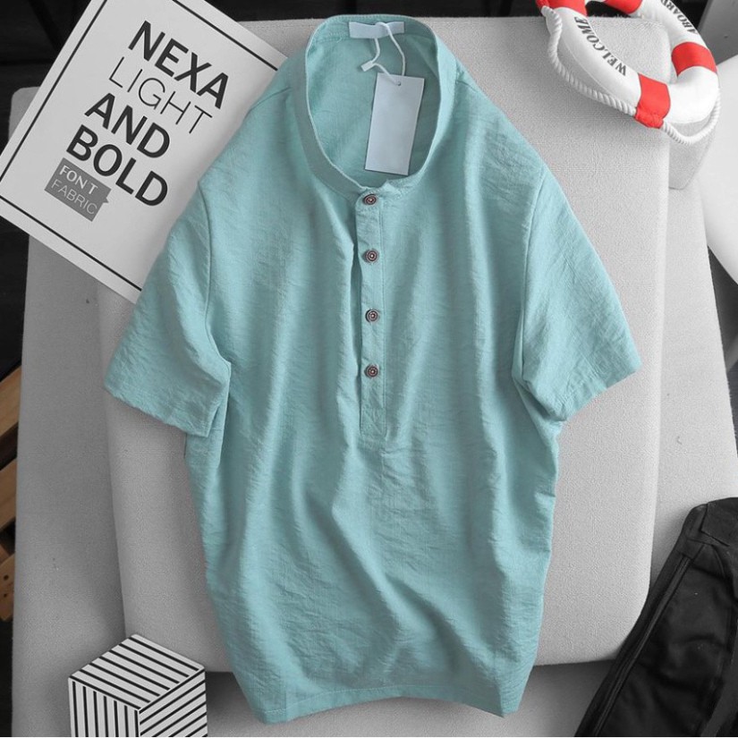 Bộ Đũi nam [ Áo Đũi ] HÀNG CAO CÁP cộc tay cổ tàu, chất đũi Thái, mặc lên thoáng mát, lịch lãm nhiều màu BD4 | BigBuy360 - bigbuy360.vn