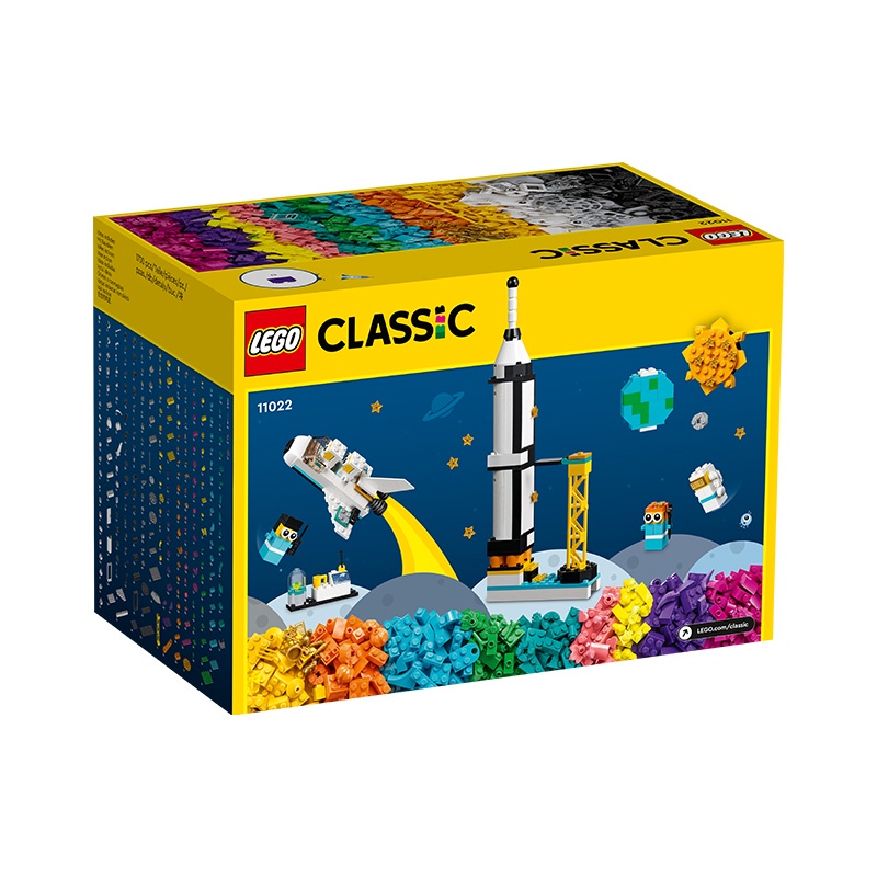 Đồ Chơi LEGO Bộ Lắp Ráp Sáng Tạo Chủ Đề Không Gian 11022 (1700 chi tiết)