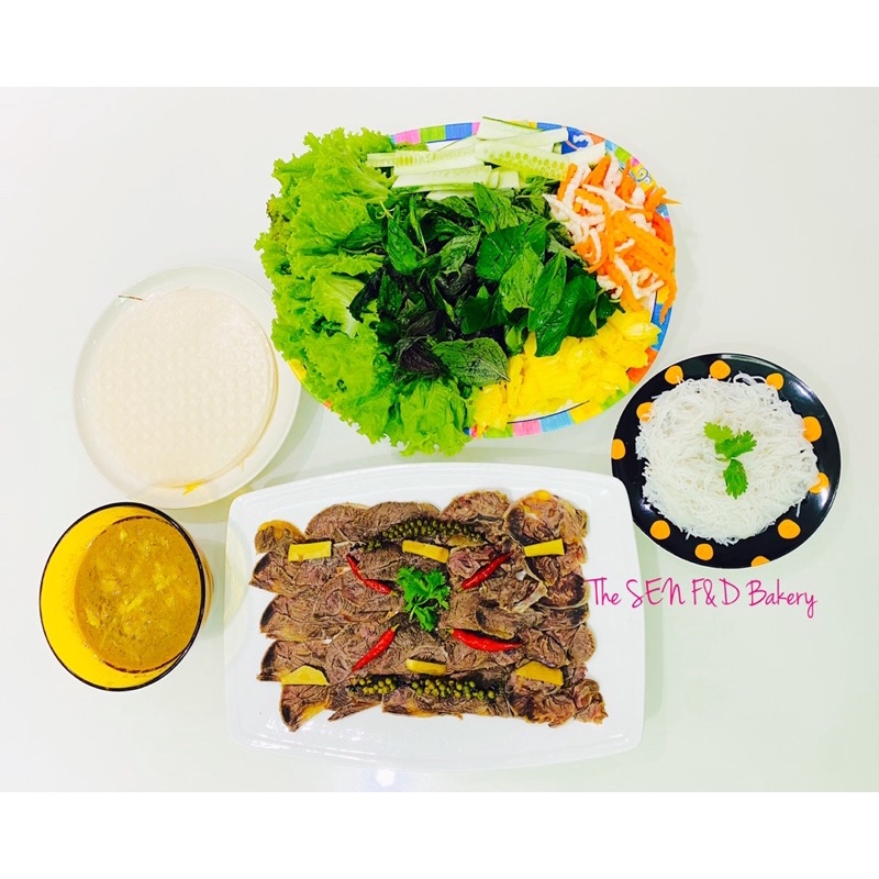 Bắp bò ngâm mắm tiêu xanh, thơm ngon hợp khẩu vị