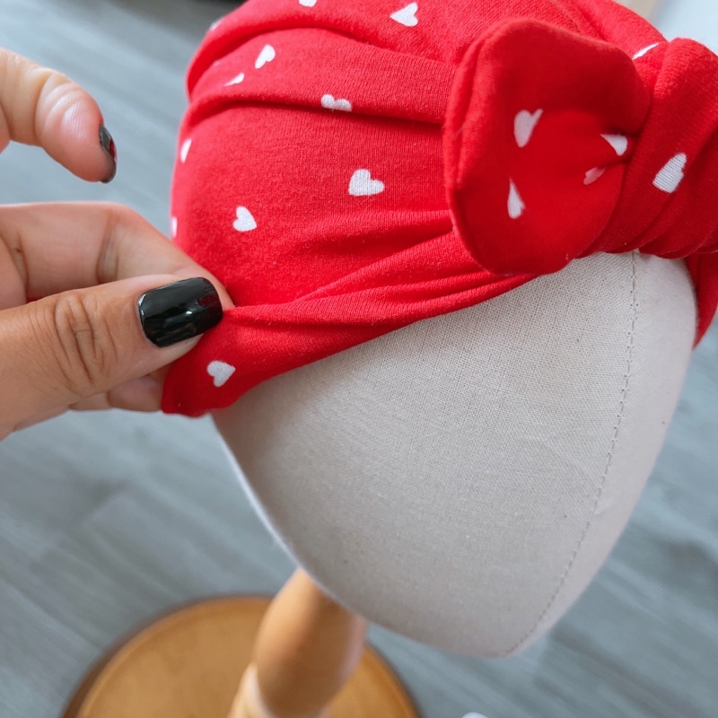 turban vải cho bé yêu ( nón sơ sinh 4-7kg)
