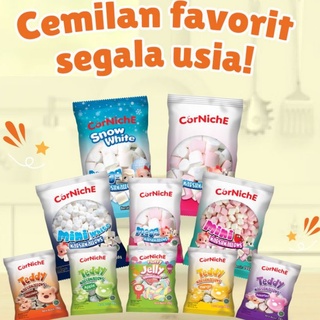 Kẹo Mềm Marshmallows CorNichE Fat Free Tan Nhanh Trong Miệng Cho Bé