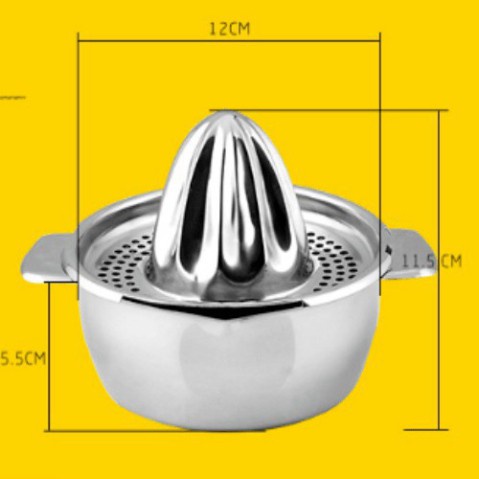 Vắt cam inox tiện dụng - sạch sẽ, dễ dùng