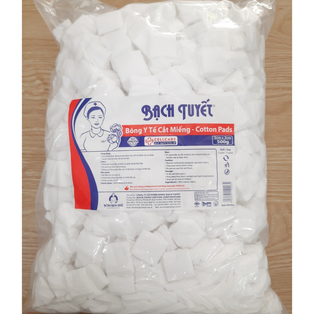 BÔNG GÒN CẮT SẴN 3X3CM GÓI 1KG (SIÊU TIẾT KIỆM)