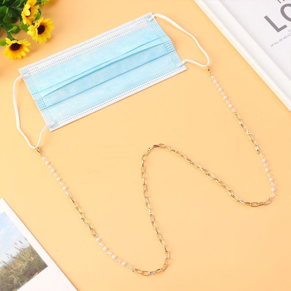 MOILYVN Dây Xích Kim Loại Đeo Kính Mát Thời Trang Cho Nữ