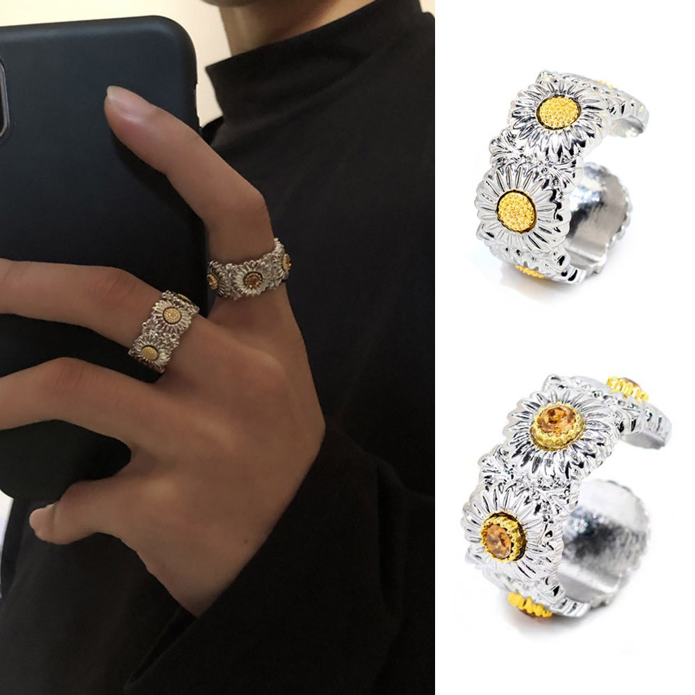 Nhẫn Đeo Tay Có Thể Điều Chỉnh Phong Cách Hip Hop Thời Trang Cho Nam Và Nữ