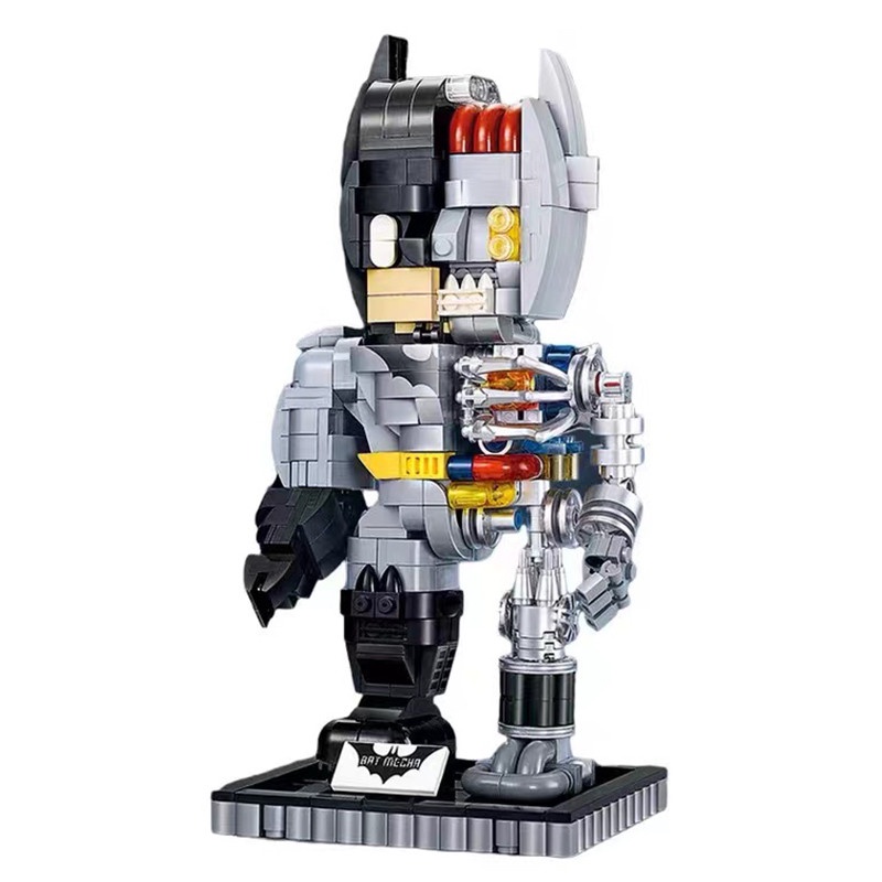 Đồ chơi Lắp ráp mô hình super 19010 người dơi batman bán xương x-ray dạng máy móc Mechanical