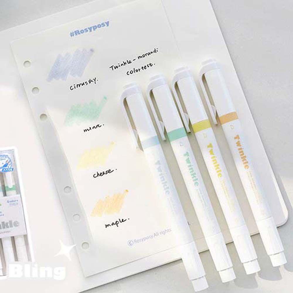 PEWANY Bút Mực Nhiều Màu Sắc Dùng Để Viết / Ghi Chú