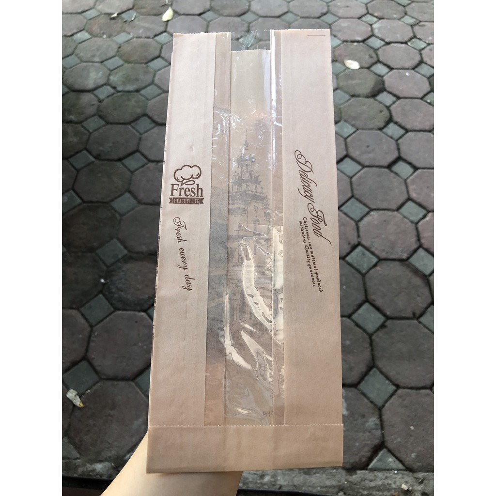 100 túi Bánh Mì Hoa Cúc 300gr Fresh (100 túi +-5)  - Tặng 100 Tem