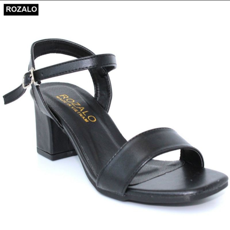 Giày sandal nữ cao gót 5P Rozalo R6000