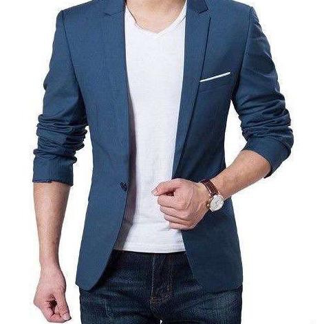 (Blazer Hugo) Áo Khoác Cotton Co Giãn Cho Nam Màu Sắc