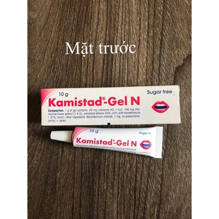 Kamistad- Gel bôi nhiệt miệng, lợi tuýp 10g