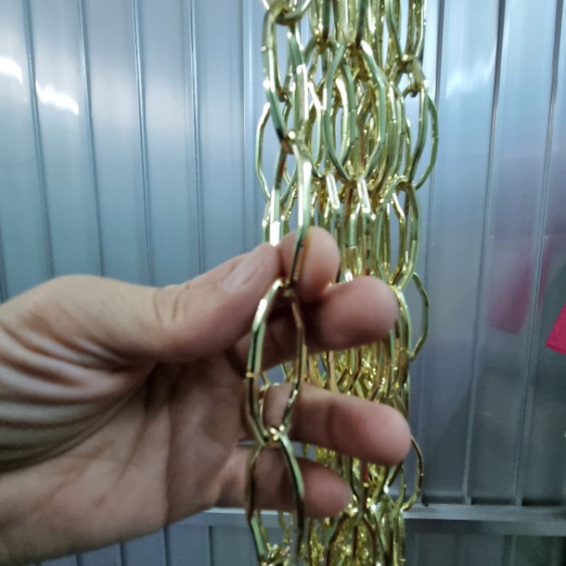 Dây xích inox phơi đồ xi màu như hình