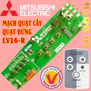 Bo mạch quạt mitsubishi cho quạt cây và quạt đứng mitsubishi mẫu mã lv16-r + lv16-rt + lv16-rr + lv16-rs +...