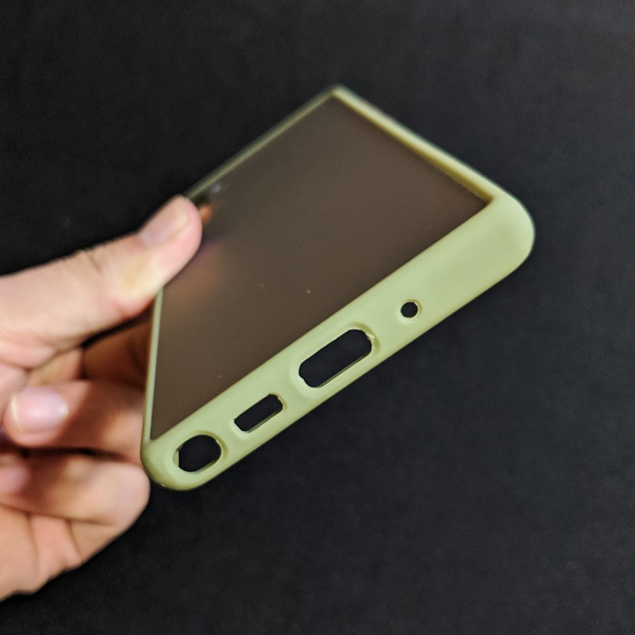 Combo ốp lưng dẻo viền màu - Dán chống xước mặt lưng PPF Galaxy Note 10