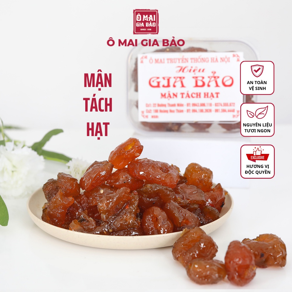 Ô Mai Xí Muội Mận Tách Hạt Xào Gia Truyền