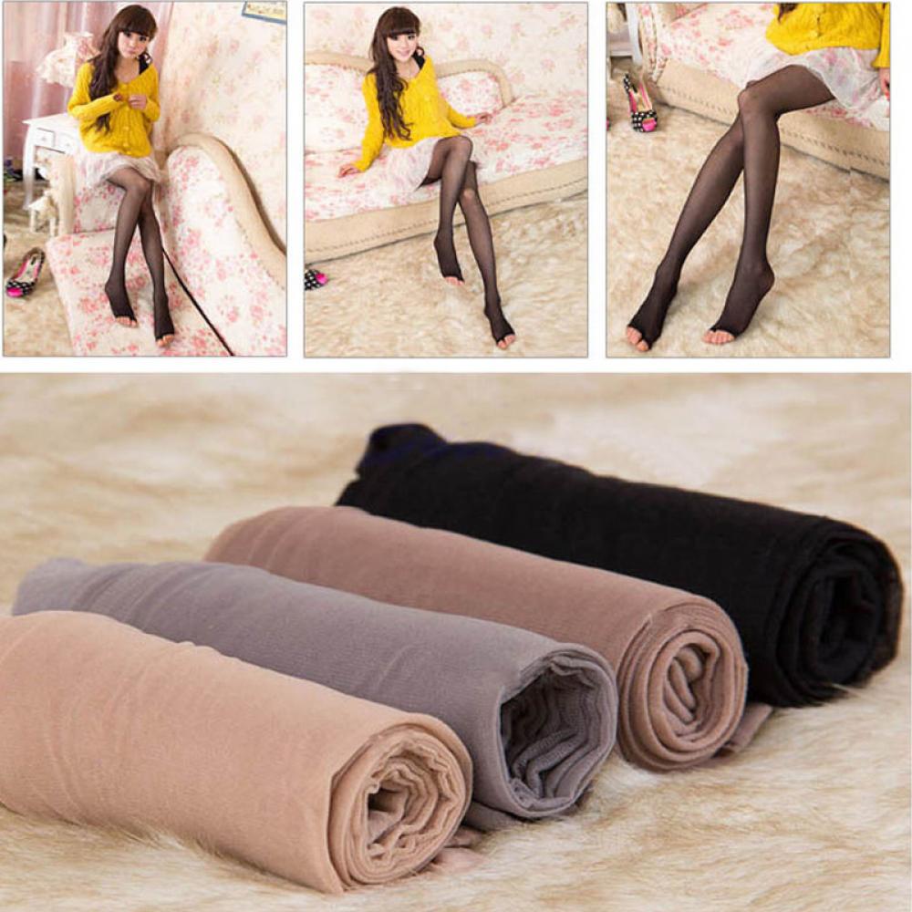 YVETTE Womens Pantyhose Ultra-Thin Socks Stockings Sexy Fashion Sheer Leggings Open Toe Tights/Multicolor