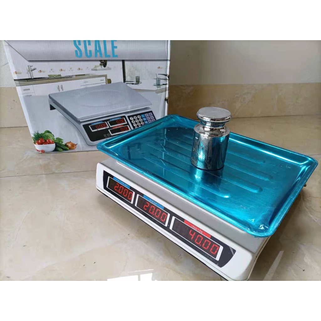 Cân điện tử tính tiền 30kg, 40kg-5g cao cấp