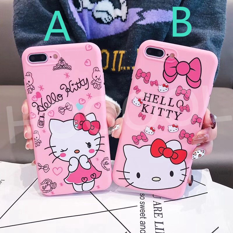 Ốp điện thoại OPPO Hello Kitty dễ thương cho F1s F3 F5 F7 F9 A3s A7 A71 A83 mẫu mới nhất