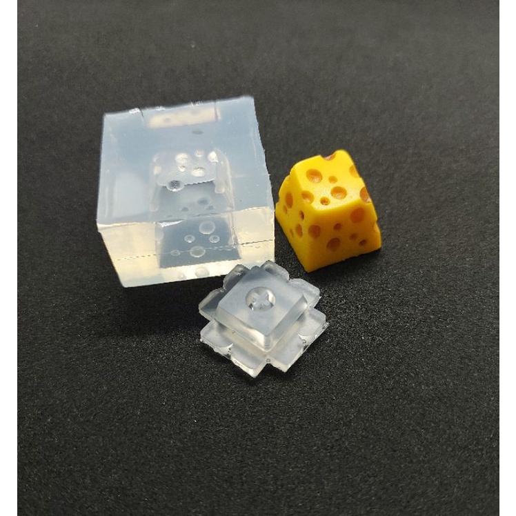 Khuôn silicon làm keycap cheese SA, OEM