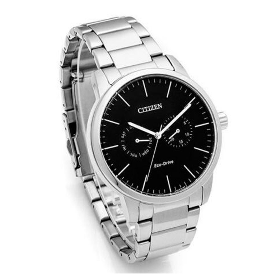 Đồng Hồ Nam Citizen Dây Thép Không Gỉ AO9040-52E - Mặt Đen