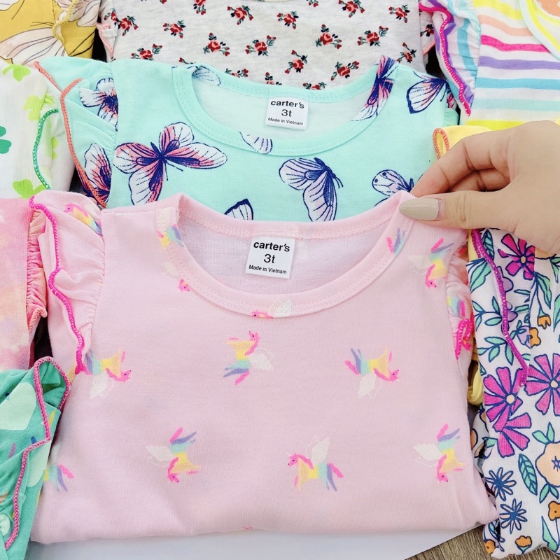 Váy đầm bé gái cotton dài tay VNXK váy cho trẻ em