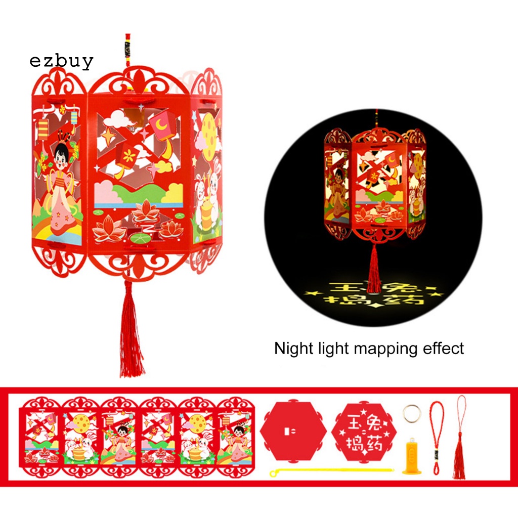 Lồng Đèn Vải Không Dệt Treo Trang Trí Lễ Hội Mùa Thu