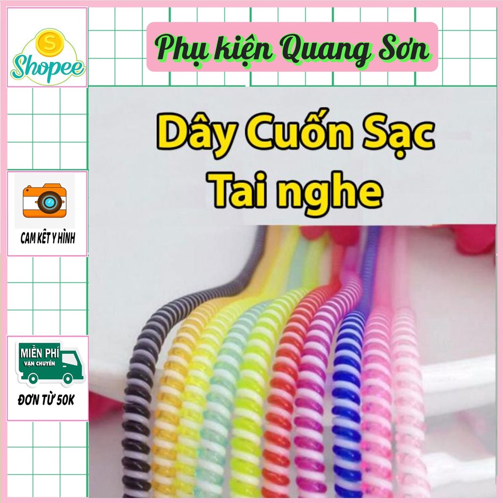 Dây quấn Sạc - Tai Nghe/Cáp sạc điện thoại