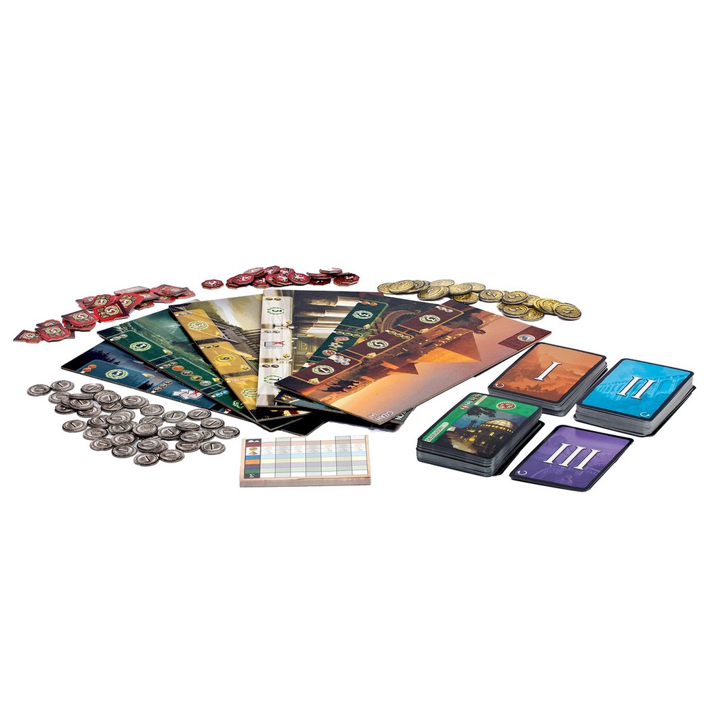 7 Wonders Board Game Bộ Bài Trò Chơi Vui Nhộn