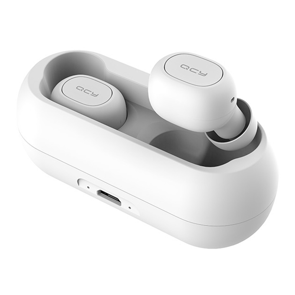 Tai nghe nhét tai không dây QCY T1 Bluetooth 5.0 công nghệ tần số HiFi (có dock tự sạc)
