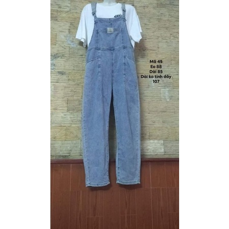 yếm quần jean xanh nhạt, xanh đậm, xám, đen
