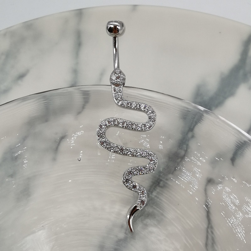 Khuyên Rốn Mạ Bạc 925 Chống Dị Ứng Thời Trang Cho Nữ